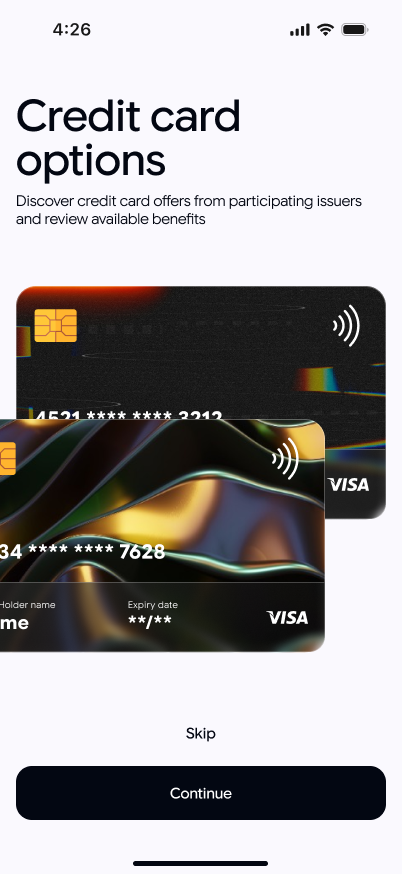 Kradevic: Loan & Credit Guide onboarding card preview