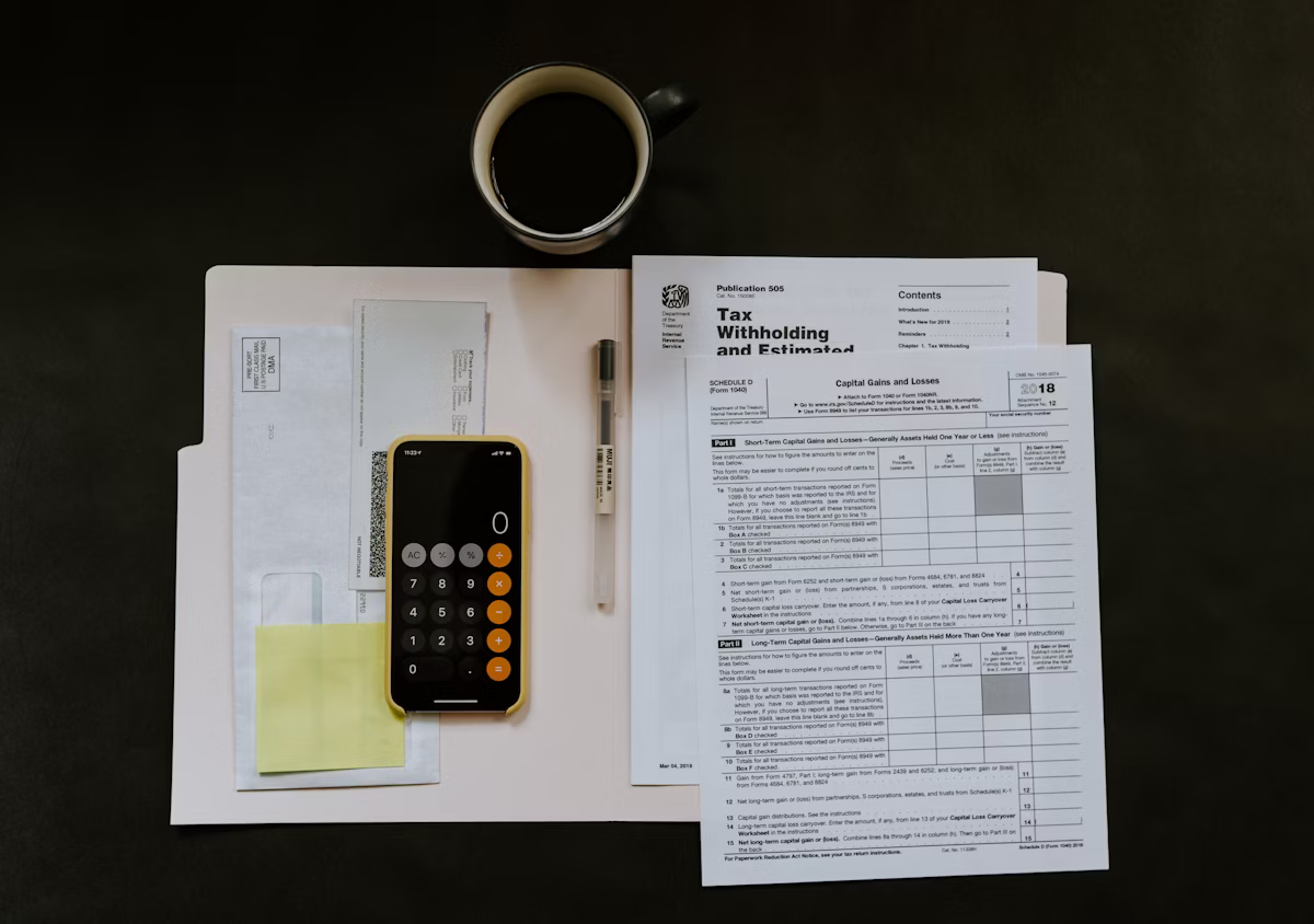 Notebook and financial planning